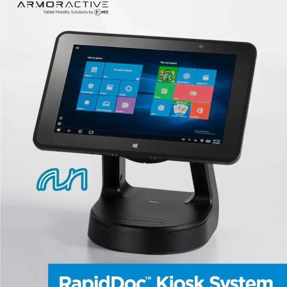 ArmorActive RapidDoc POS Touch Terminal Stand - Black